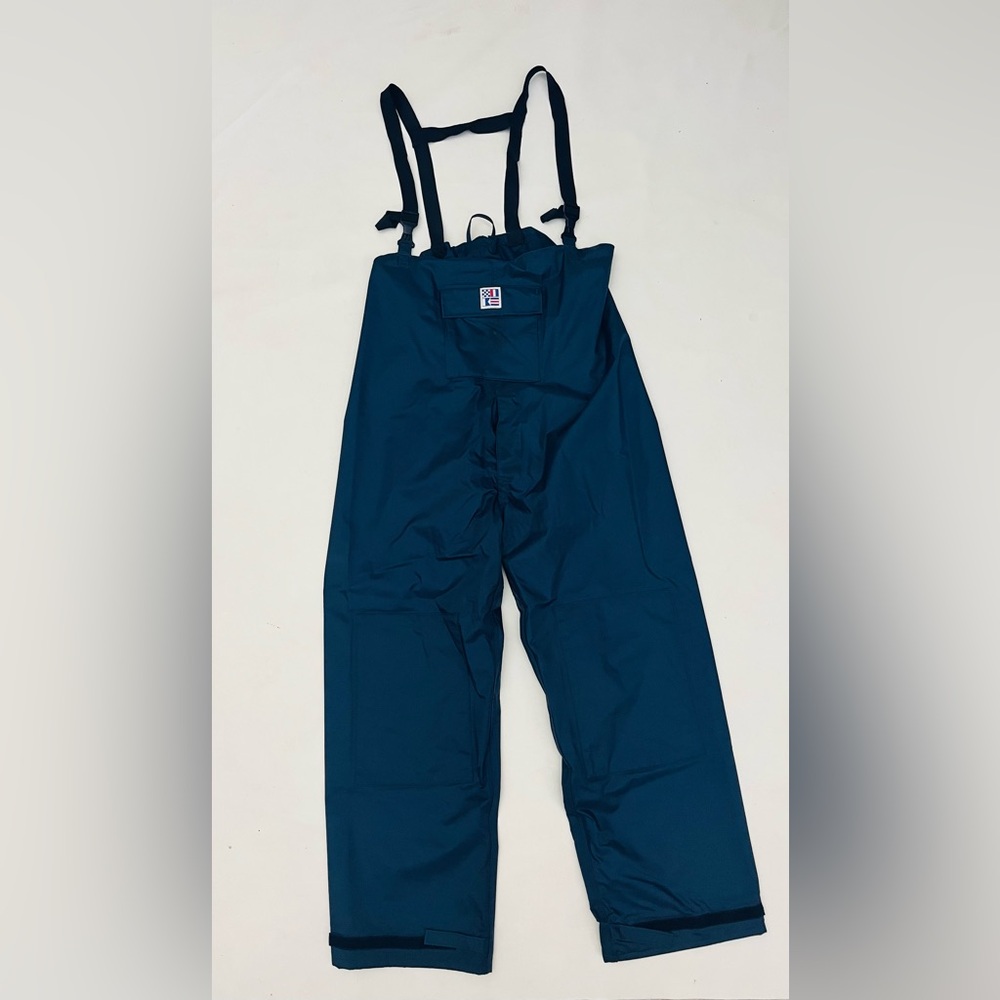 North Atlantic Trading Company Navy Fishing Bibs size large